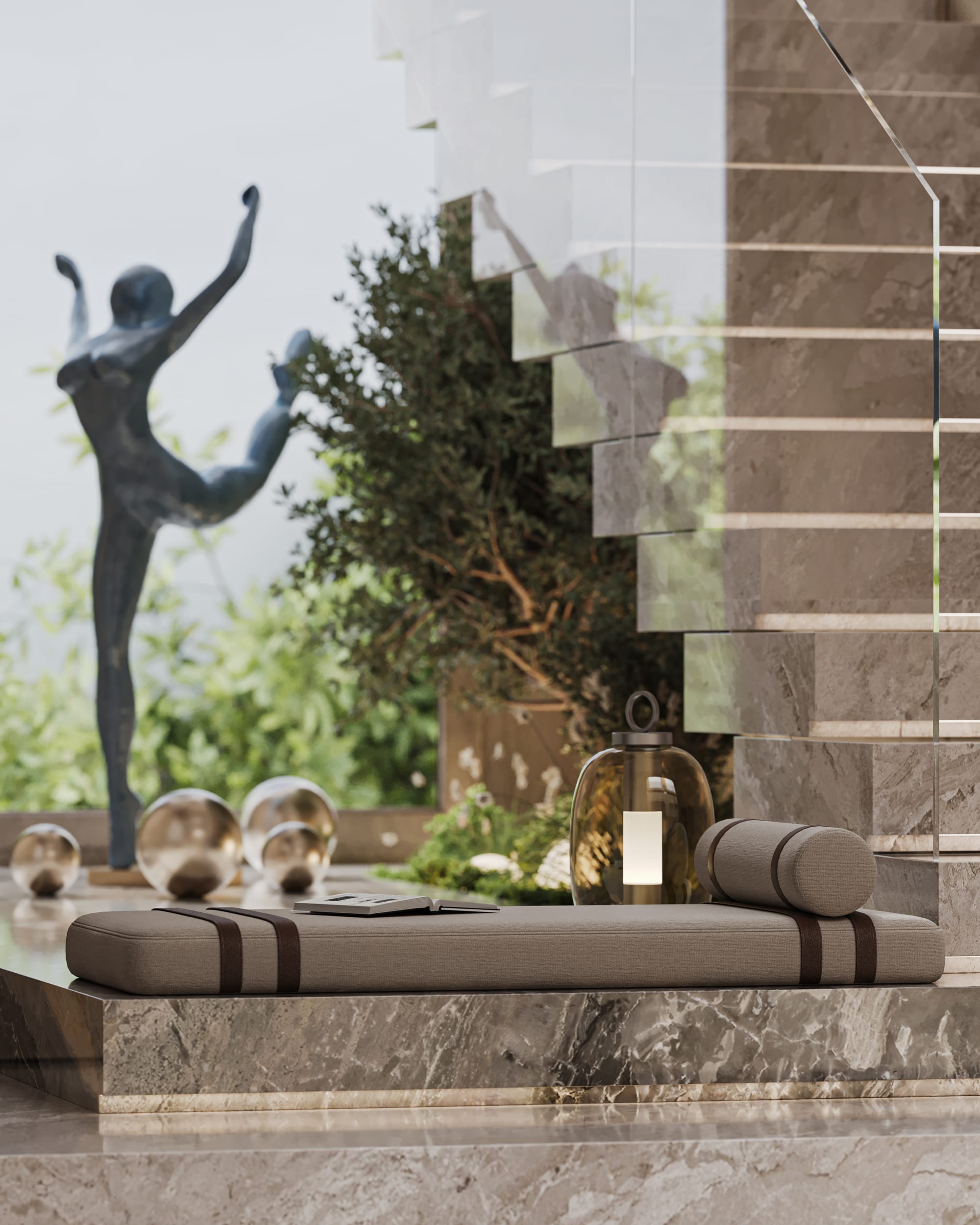 FIRST FLOOR CORRIDOR STAIRS