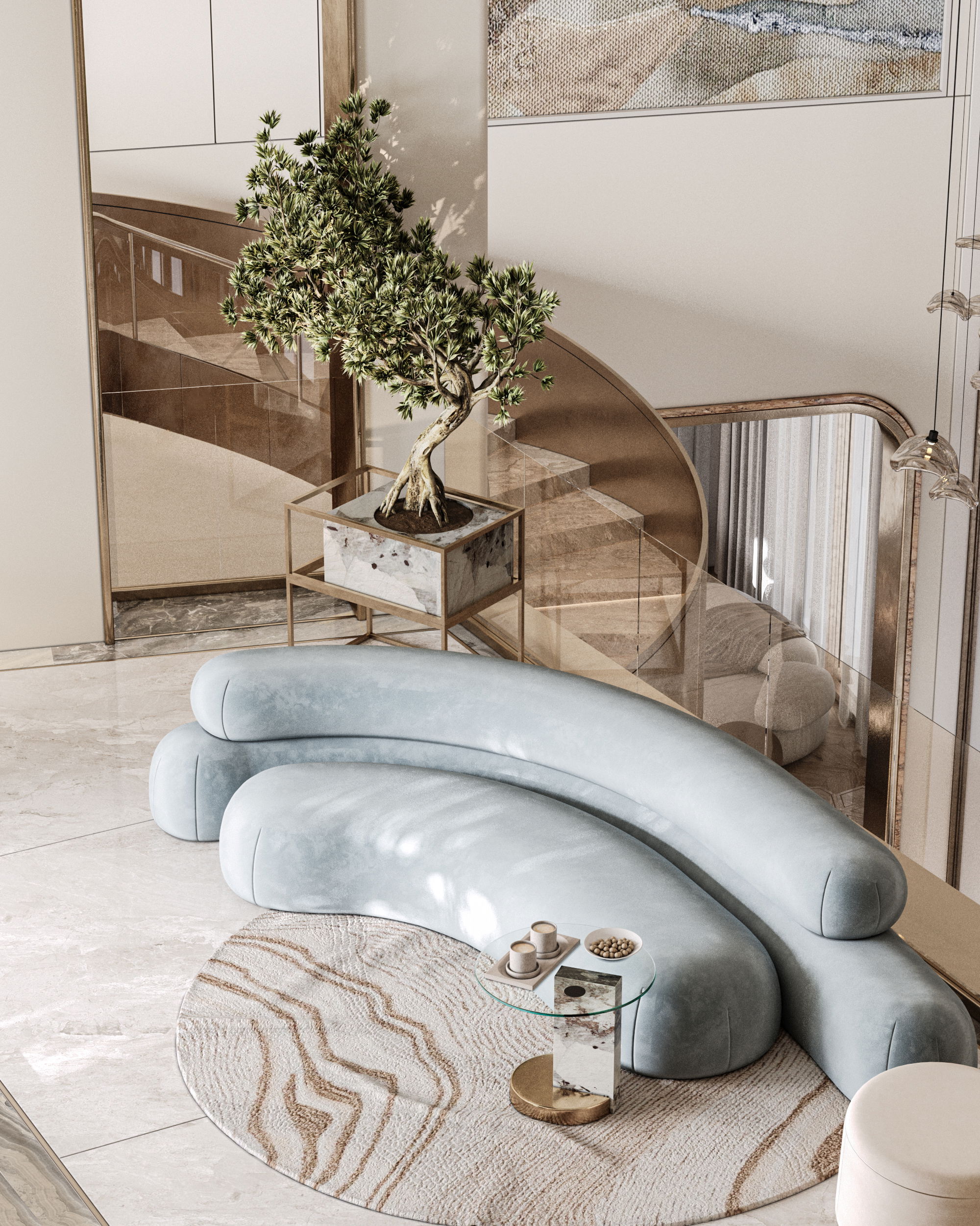 FIRST FLOOR CORRIDOR SEATING