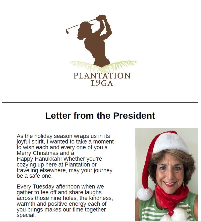 December 2025 Newsletter