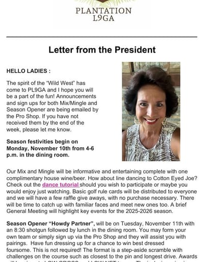 October 2025 Newsletter