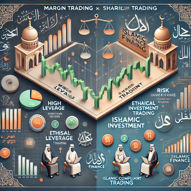 الفرق بين التداول بالهامش والتداول الشرعي في الإسلام