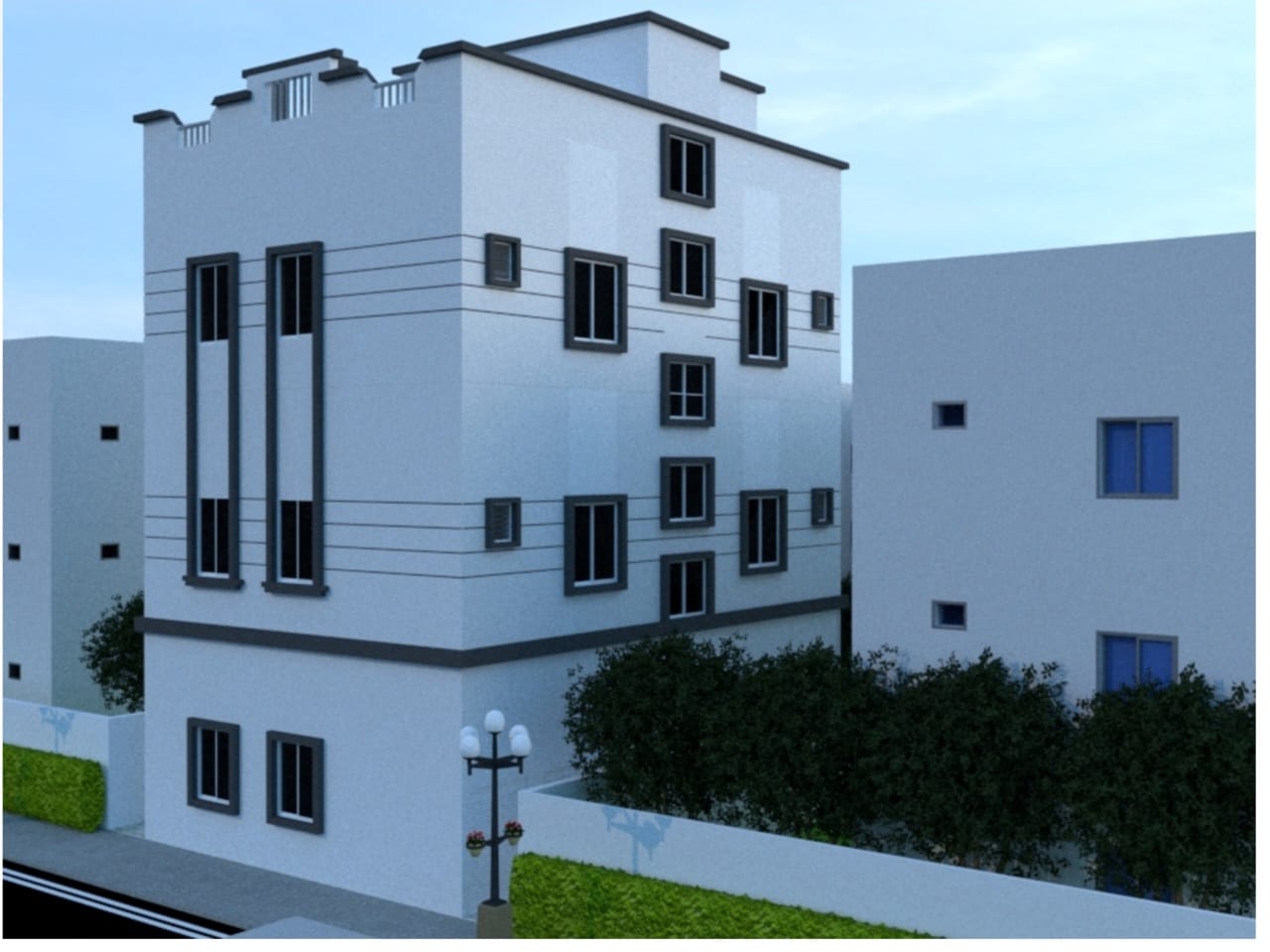 PROJECT:  G+2 RESIDENTIAL & COMMERCIAL BUILDING