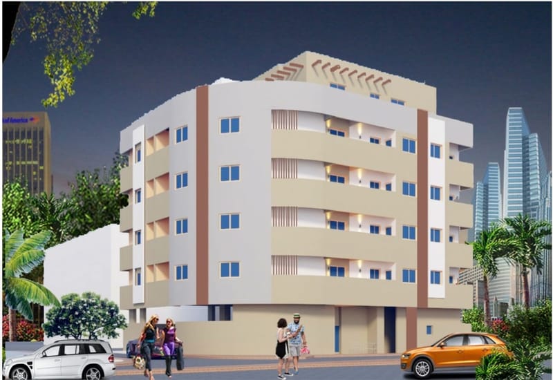 PROJECT:  B+G+4+GYM+ROOF RESIDENTIAL BUILDING