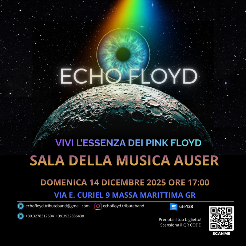 ECHO FLOYD Live - Massa Marittima - SALA DELLA MUSICA AUSER