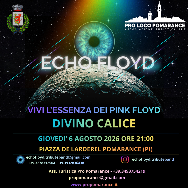 ECHO FLOYD LIVE - POMARANCE - DIVINO CALICE