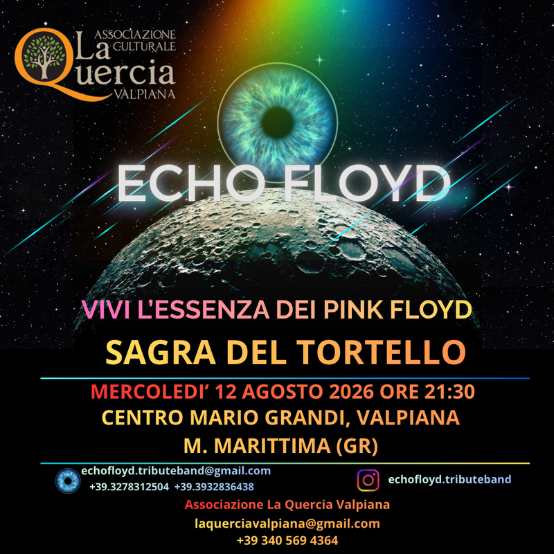 ECHO FLOYD LIVE - MASSA MARITTIMA - CENTRO CARLO GRANDI VALPIANA