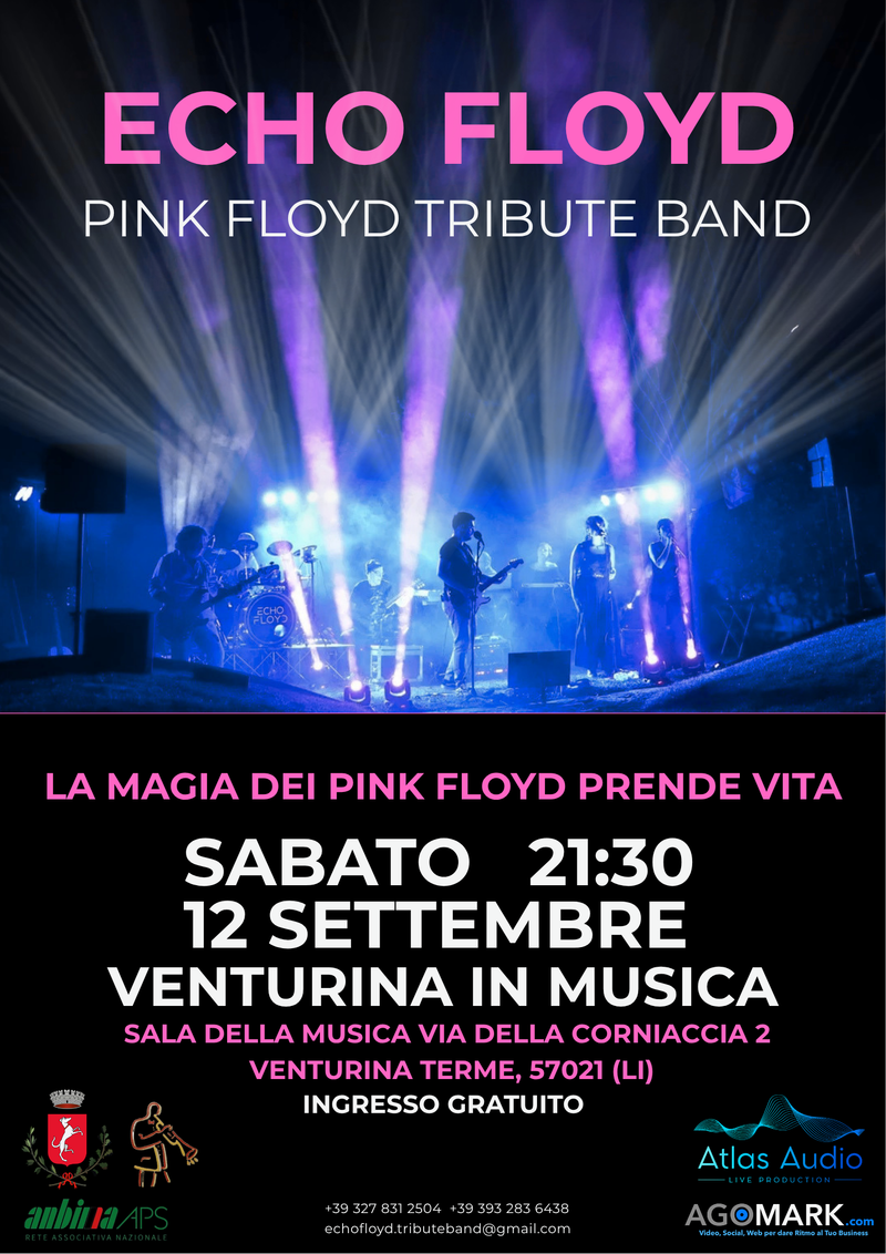 ECHO FLOYD LIVE - VENTURINA - SALA DELLA MUSICA