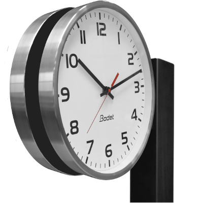 Horloge double face