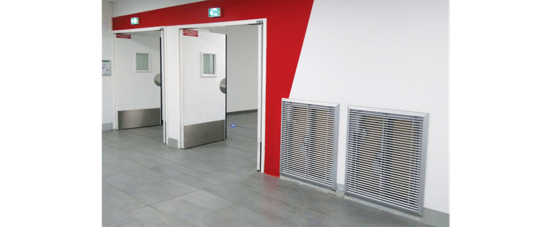 Volets de désenfumage