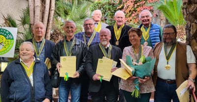 Les membres du Cercle Aïoli du Pays de Grasse