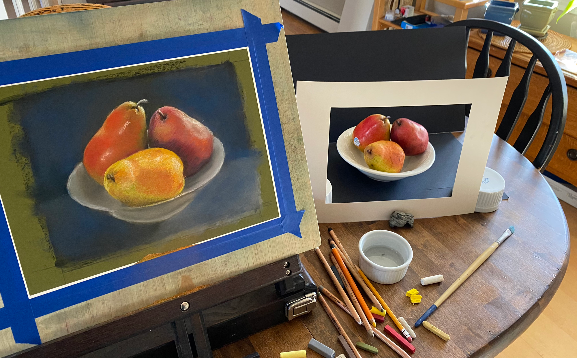 Evolution of a Painting
