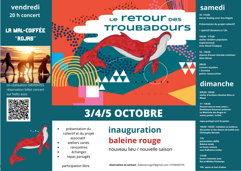 Atelier Danse Feeling Inauguration Baleine Rouge