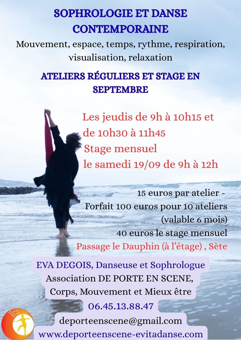 Ateliers et stage en septembre