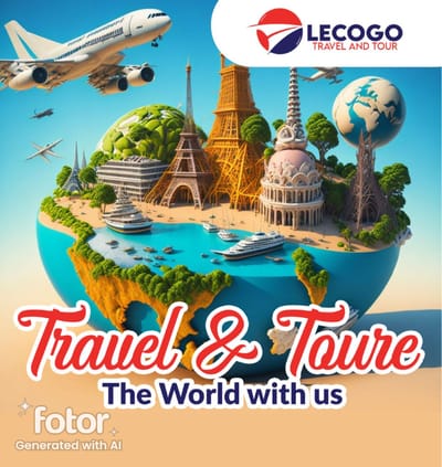 DISCOVER THE WORLD WITH LECOGO