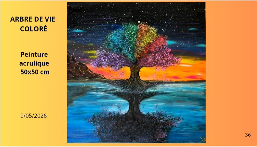 ARBRE DE VIE COLORÉ