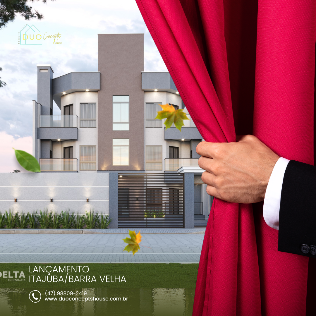 🏢 DUO ITAJUBA - BARRA VELHA *R$ 419.000,00 - Entrada de R$ 41.900,00+ 20x - Saldo financiado ou 48X direto com a Construtora