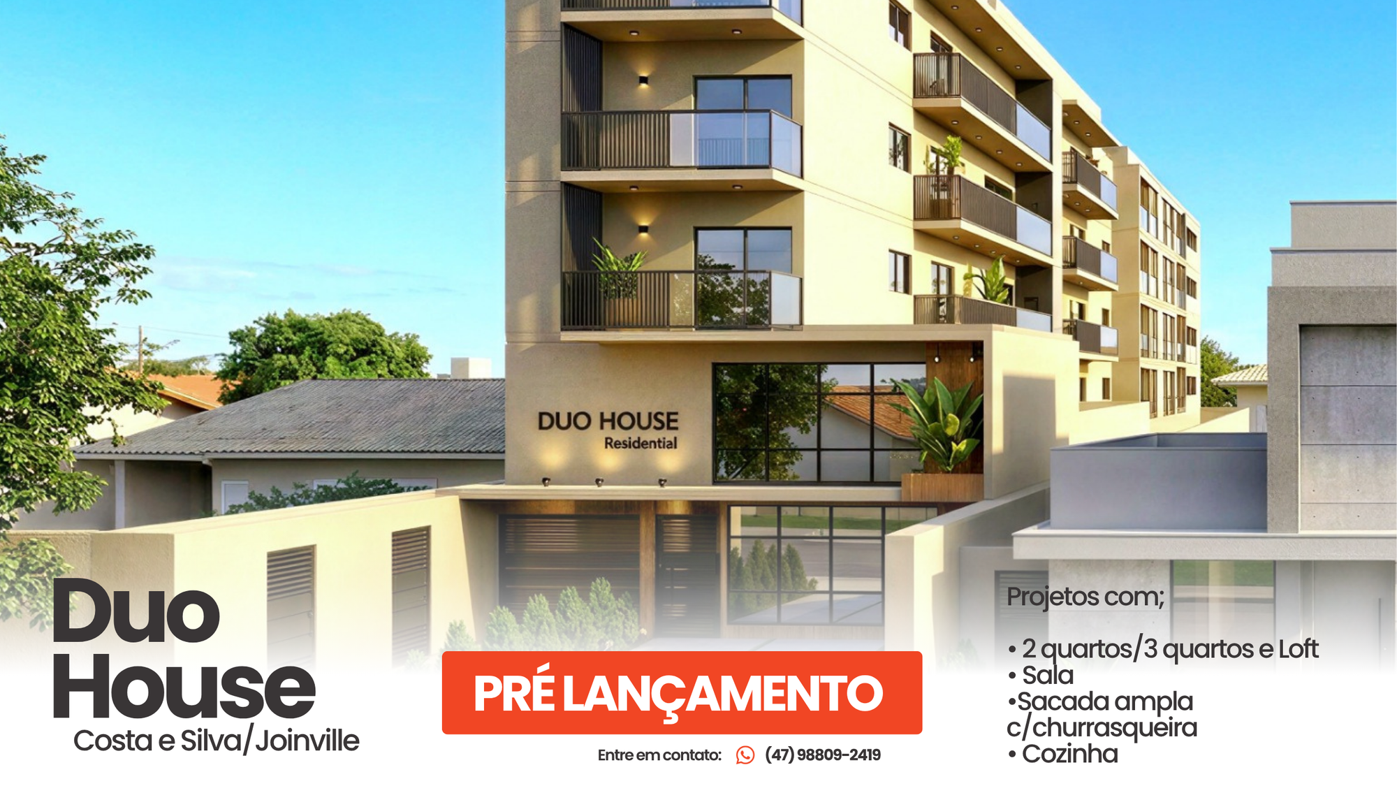 🏢 Residencial Duo House -COSTA E VILVA