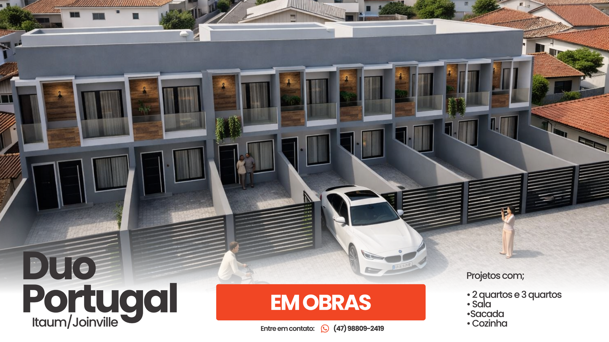 🏠Duo Portugal - Itaum I 1ª ETAPA I ⭕️ 100% VENDIDO