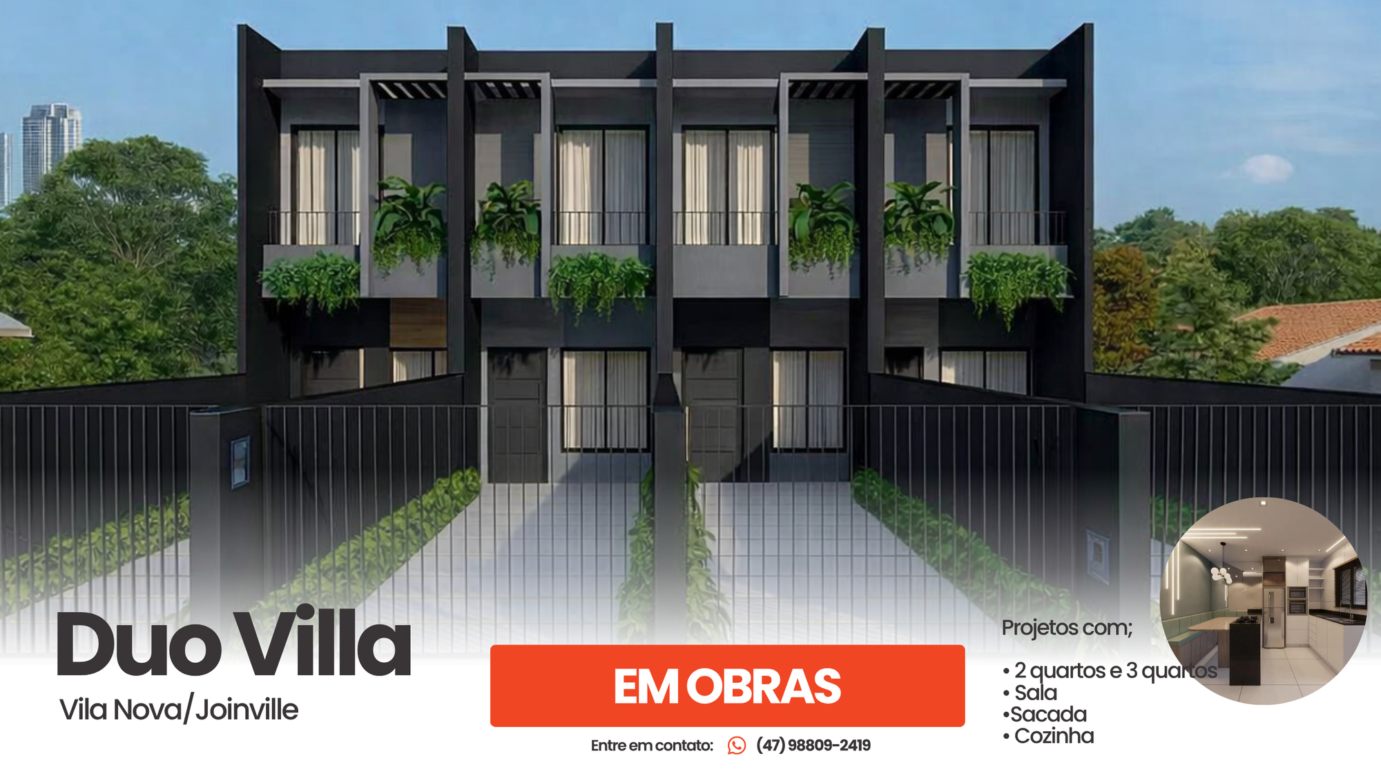 🏠 Duo Villa* - Vila Nova - I ⭕️ 100% VENDIDO