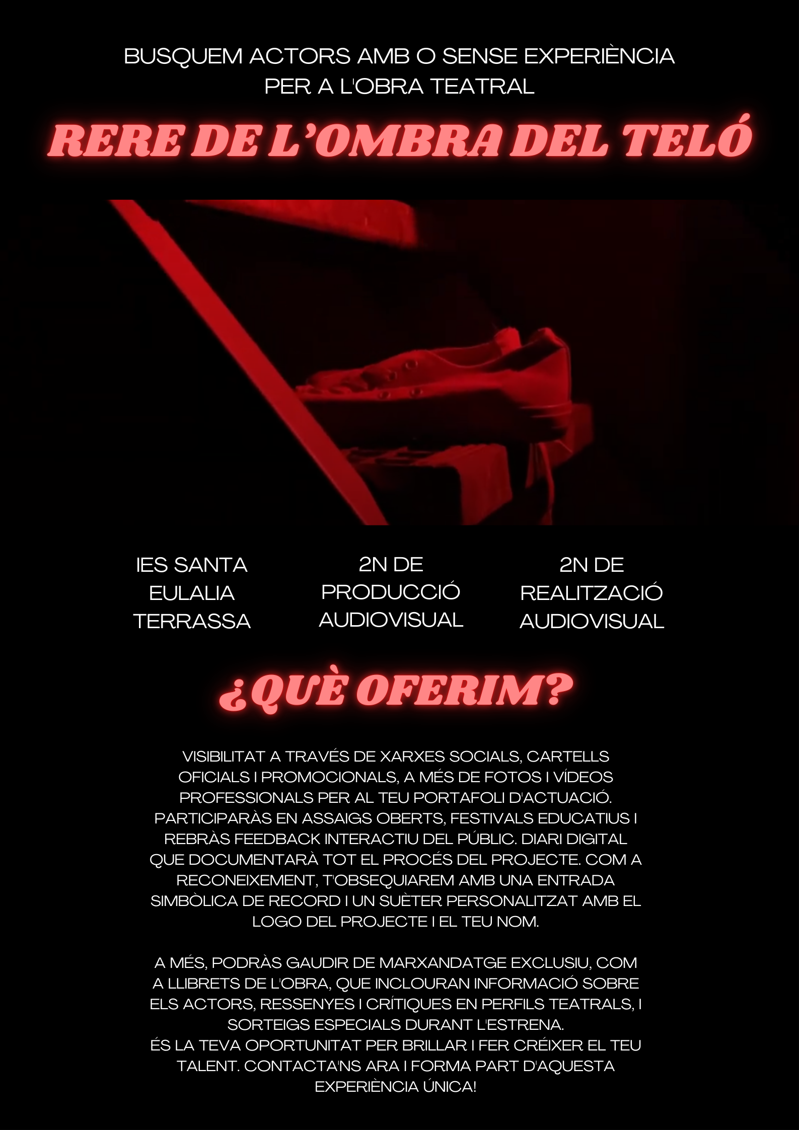 CARTELLS 3 PER AL CAT OFICIAL DE L'OBRA I QUE OFERIM EN CASTELLÁ I CATALÁ