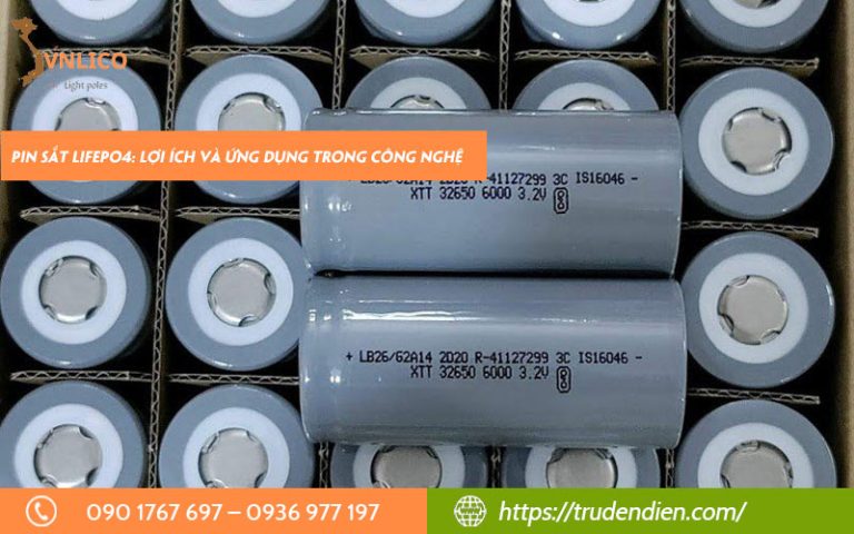 Pin sắt LiFePO4: Lợi ích và ứng dụng trong công nghệ