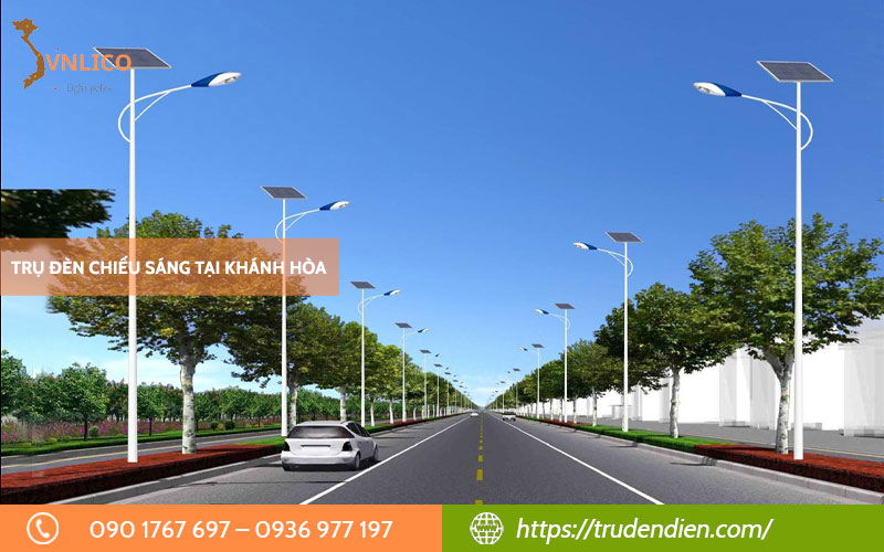 Trụ đèn chiếu sáng tại Khánh Hòa – Đẹp, bền, hiện đại