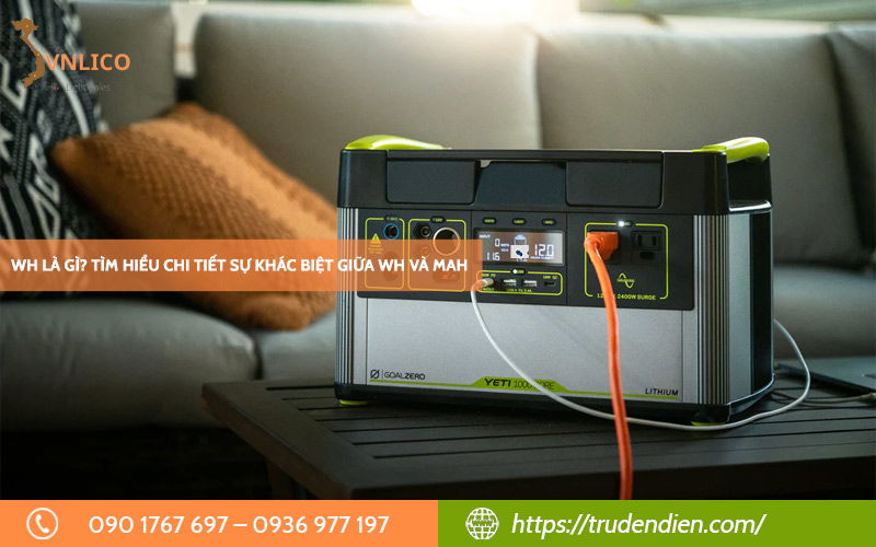 Wh là gì? Sự khác biệt giữa Wh và mAh
