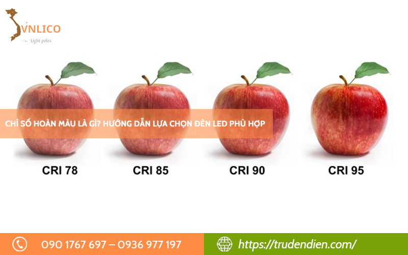 Chỉ số hoàn màu là gì? Hướng dẫn lựa chọn đèn LED phù hợp