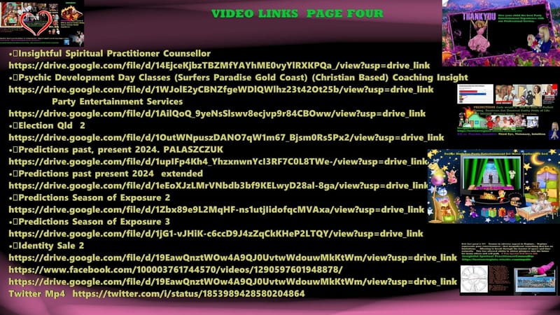 Video Links Page Four