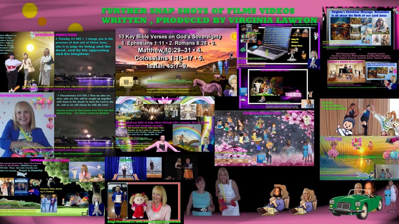 Links to Videos and Short Films.  Written and Produced by Virginia Lawton 
