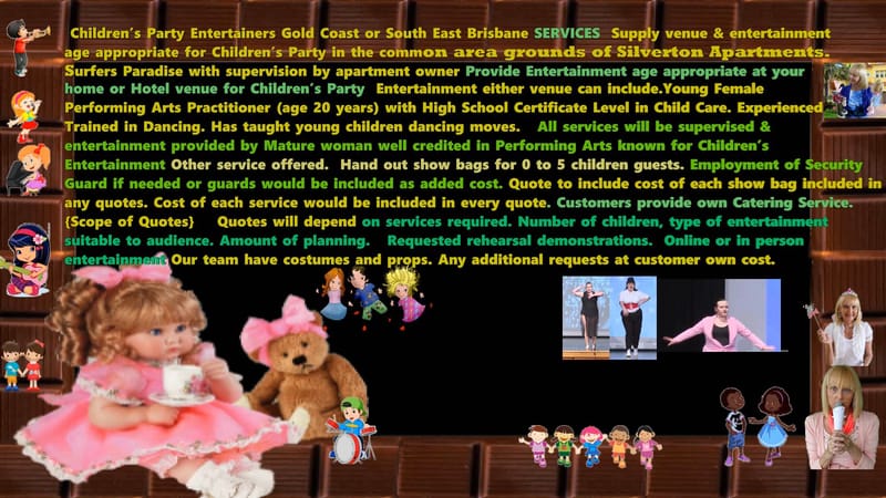 Children's Party Entertainment Service