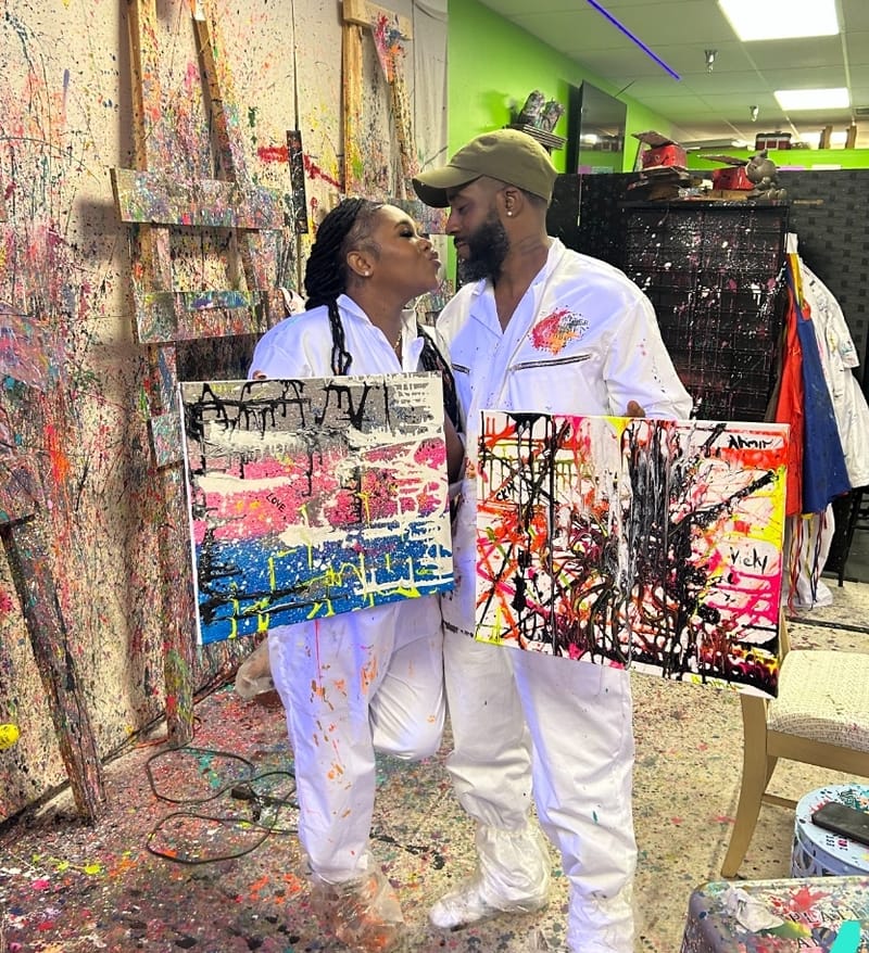 Splatter Paint Workshop