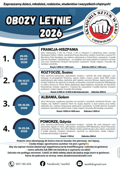 OBOZY LETNIE 2026