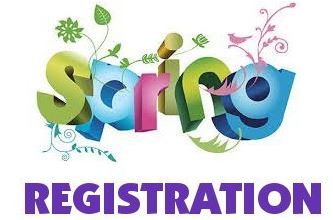 SPRING CLASS REGISTRATION IS OPEN!