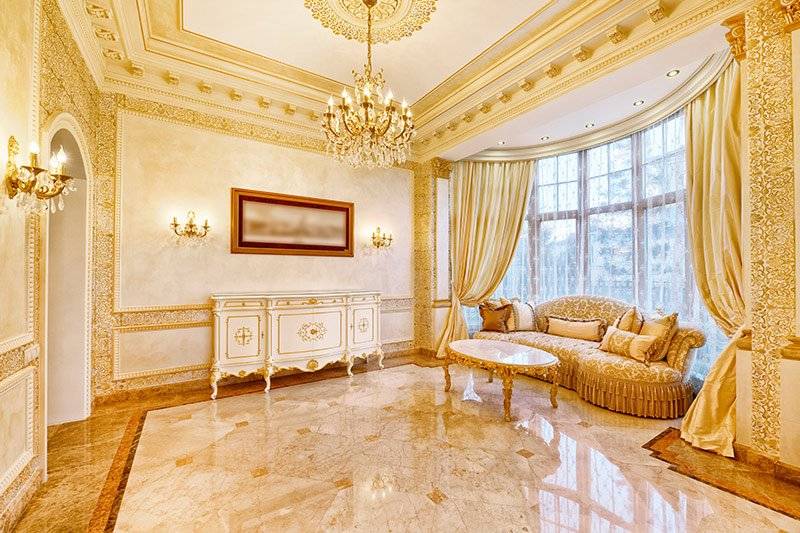 Transforming  simple miniimalistic space into  luxury