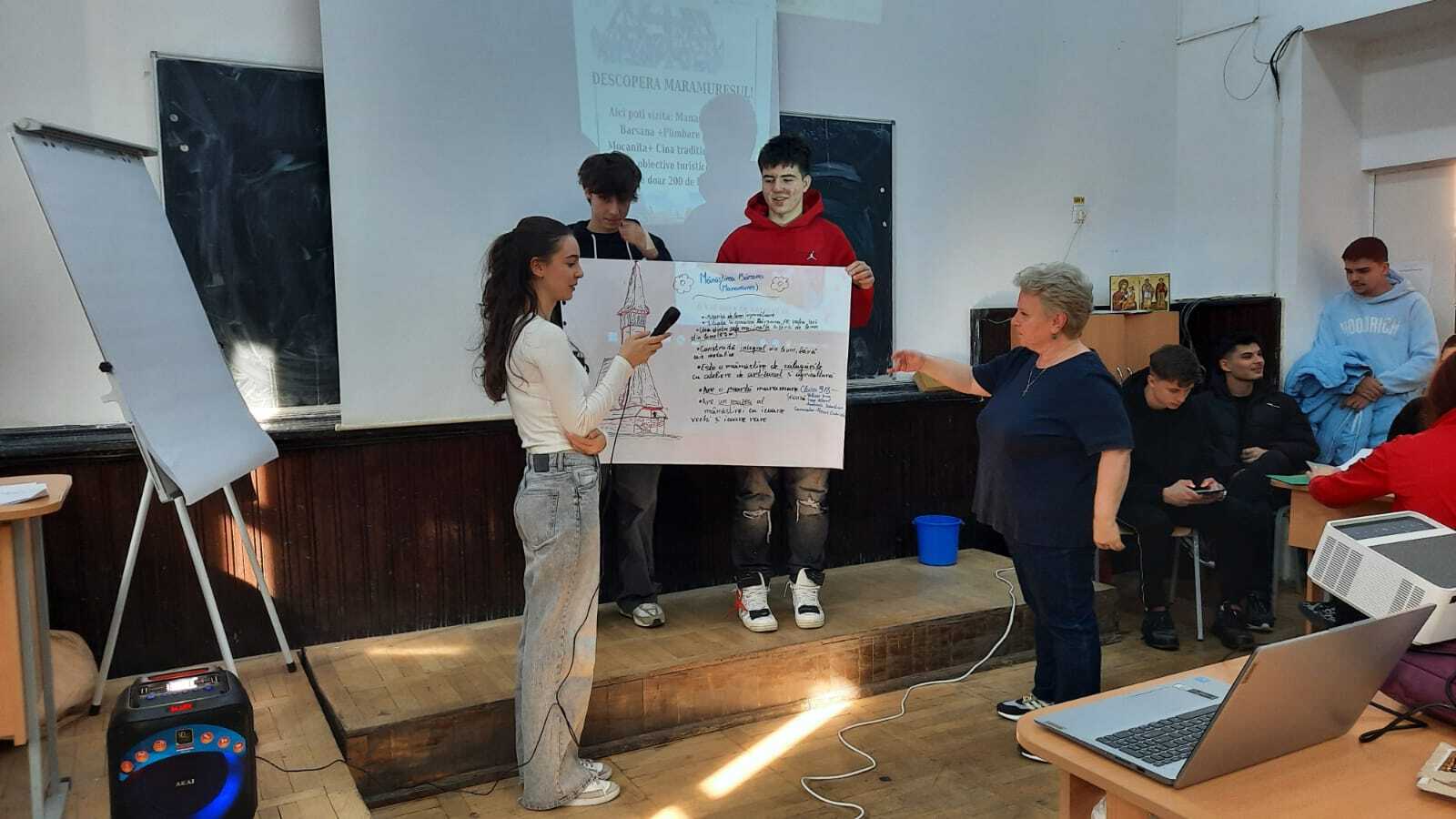 PROIECTUL  STEAME - ,, MODALITĂȚI DE PROMOVARE A ZONELOR DE INTERES  TURISTIC ''