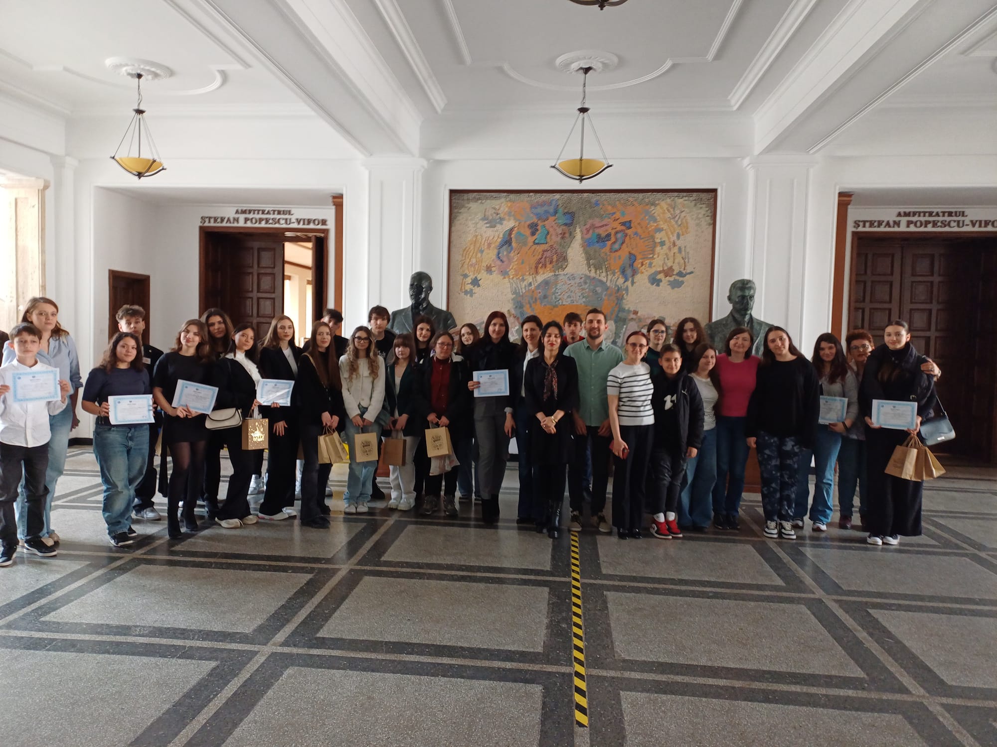 CONCURSUL  MUNICIPAL ,, VALORI ALE ARTEI , CULTURII ȘI CIVILIZAȚIEI  ÎN EUROPA ''