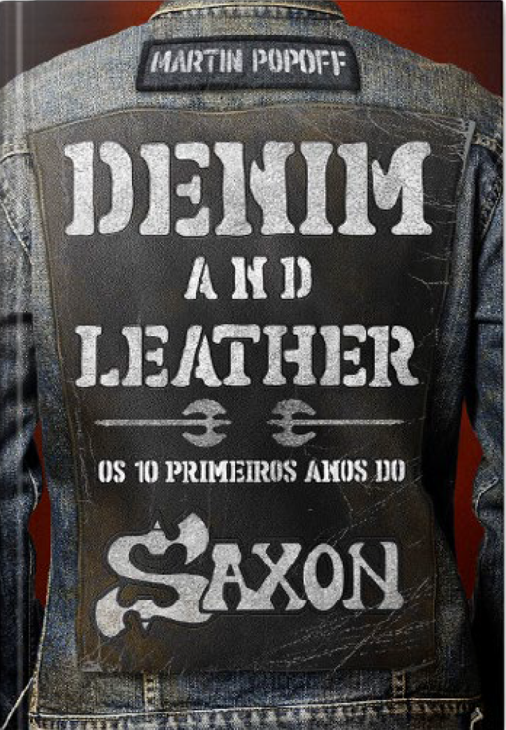 capa do livro Denim and Leather