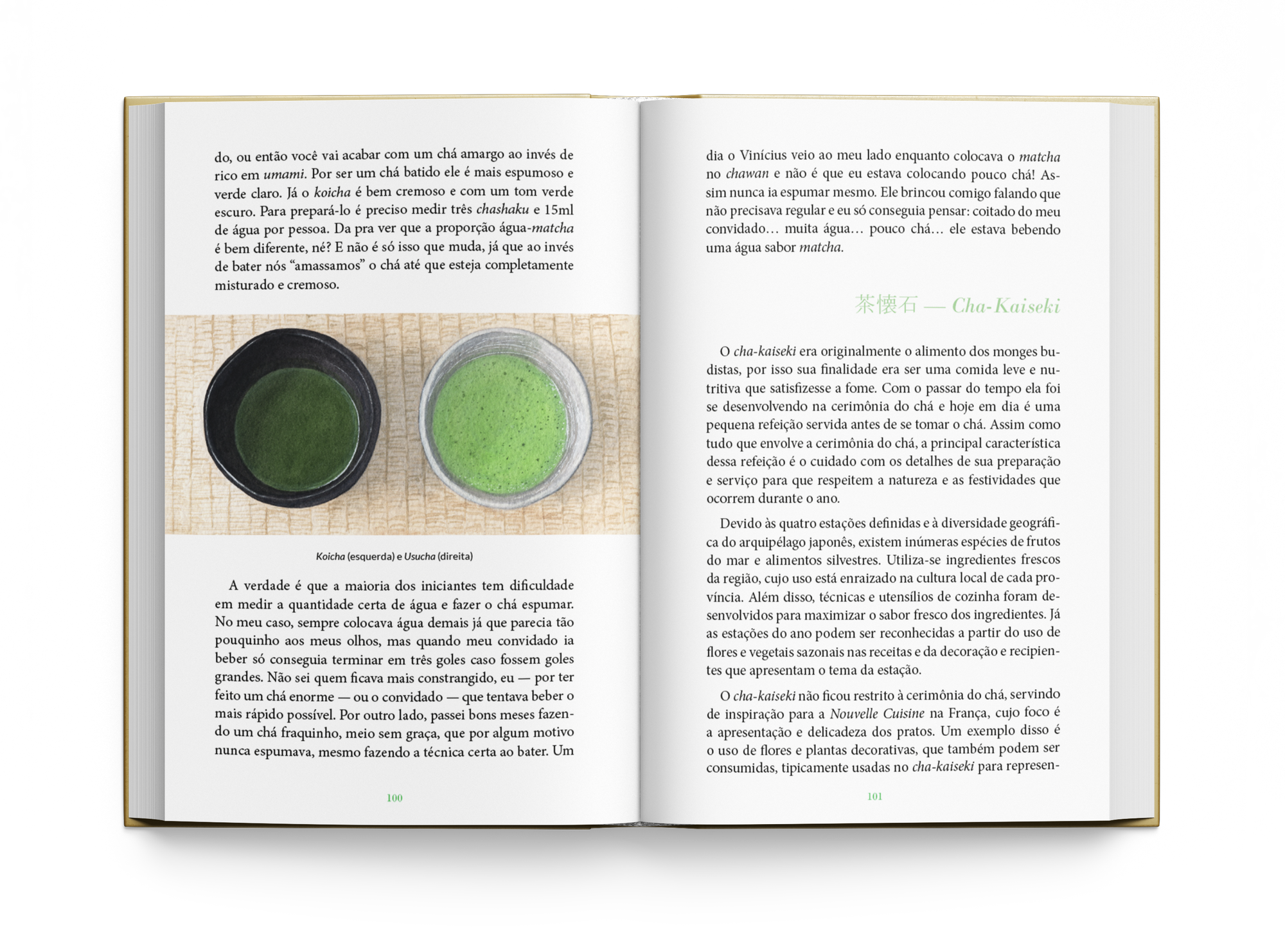 diagramação do livro O SOM DO CHÁ - Editora Laboralivros