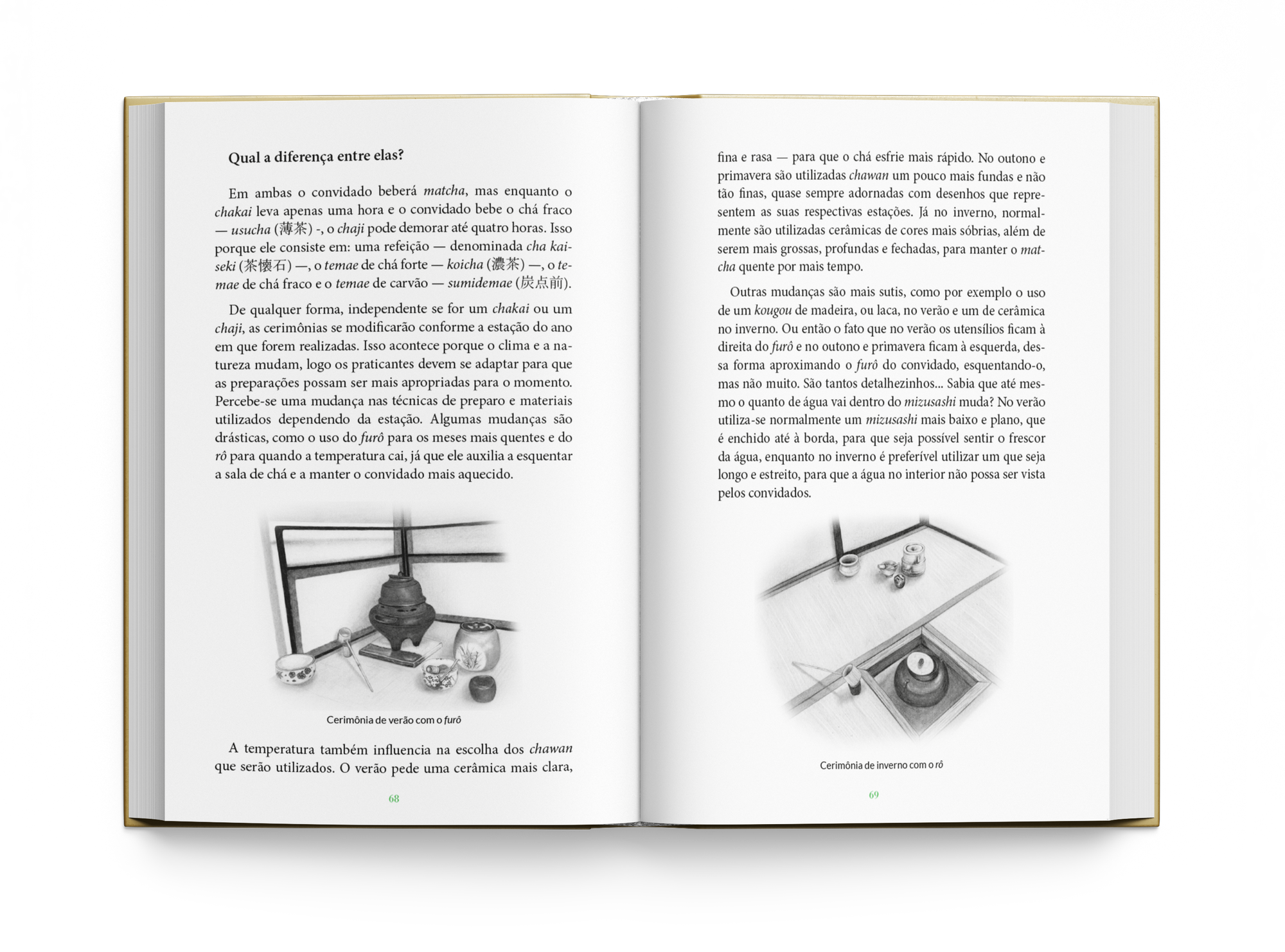 diagramação do livro O SOM DO CHÁ - Editora Laboralivros