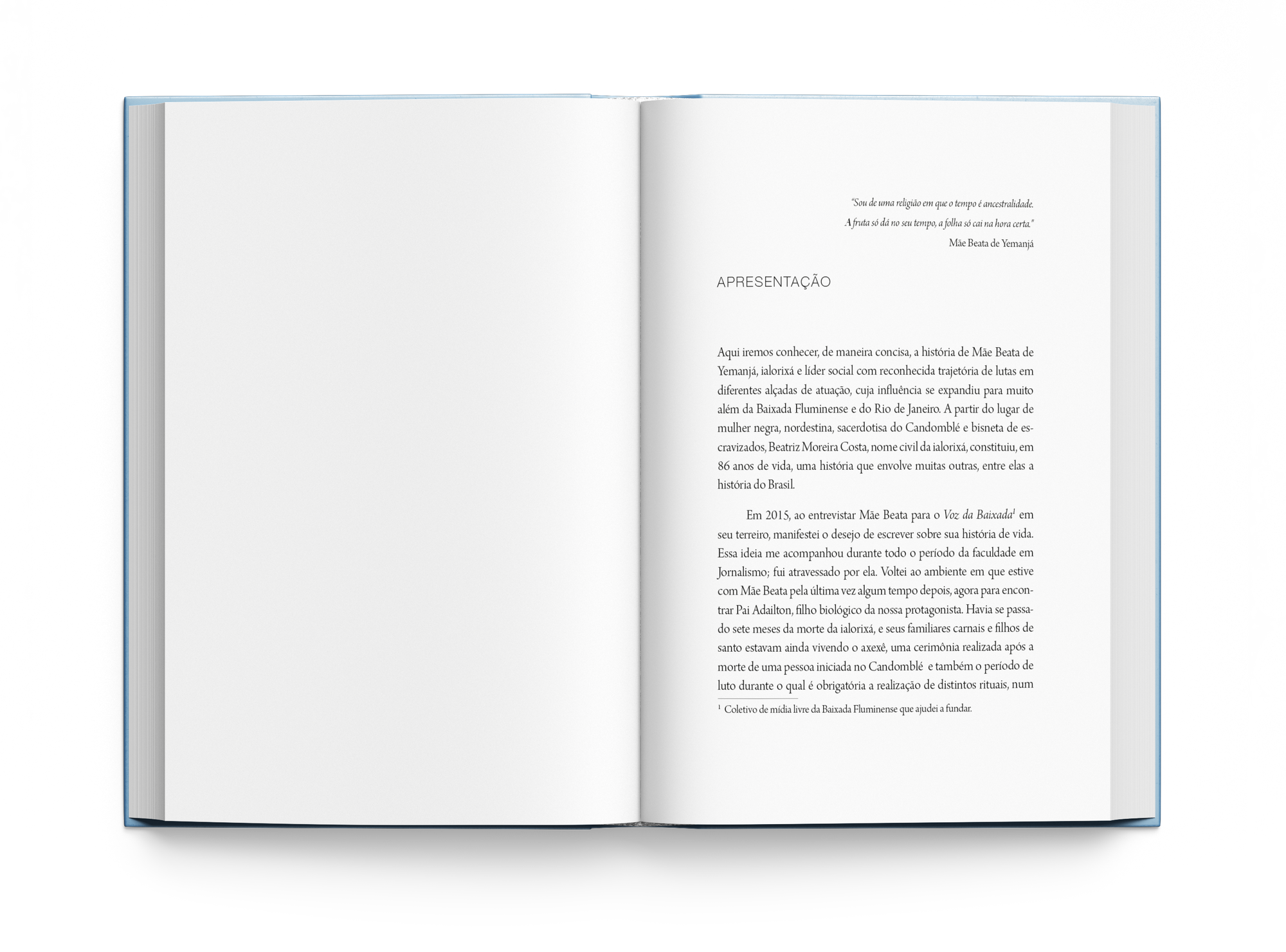 diagramação do livro A MÃE DO MUNDO- Editora Malê