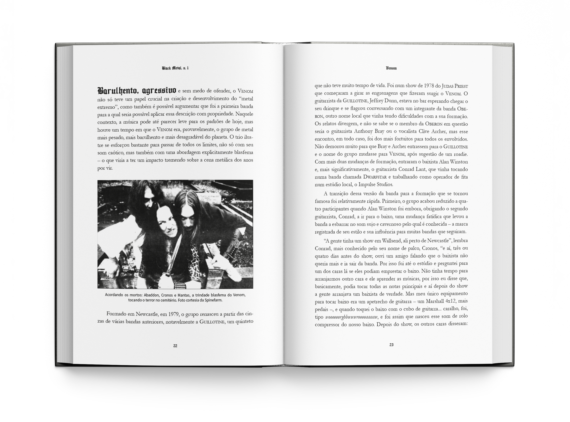 diagramação do livro DICIONÁRIO SATÂNICO DO GHOST - Editora Estética Torta
