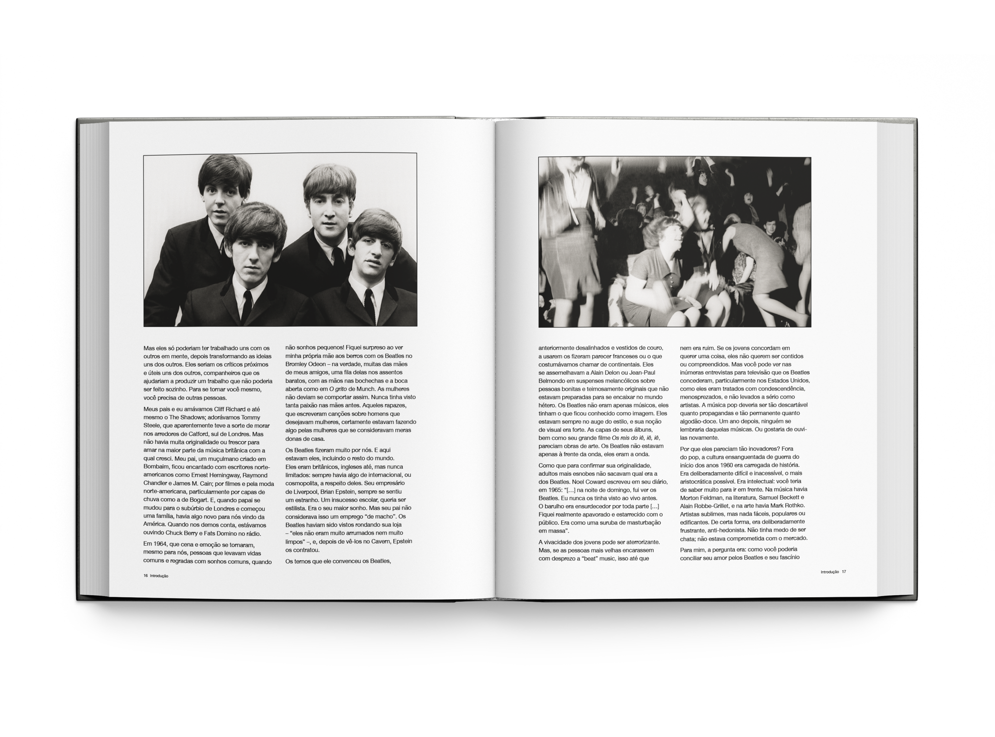 diagramação do livro BEATLES GET BACK - Editora Estética Torta