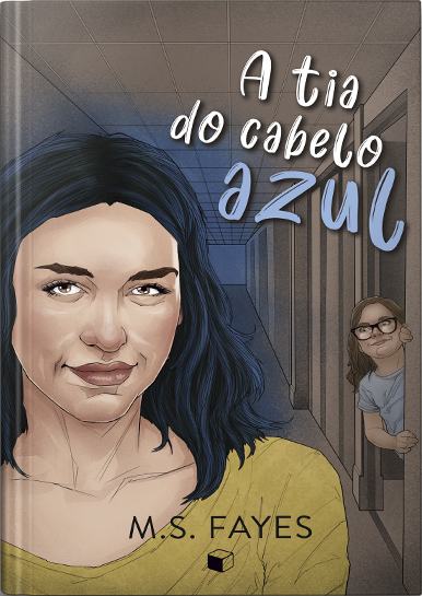 Livro A TIA DO CABELO AZUL - Editora Giftbox