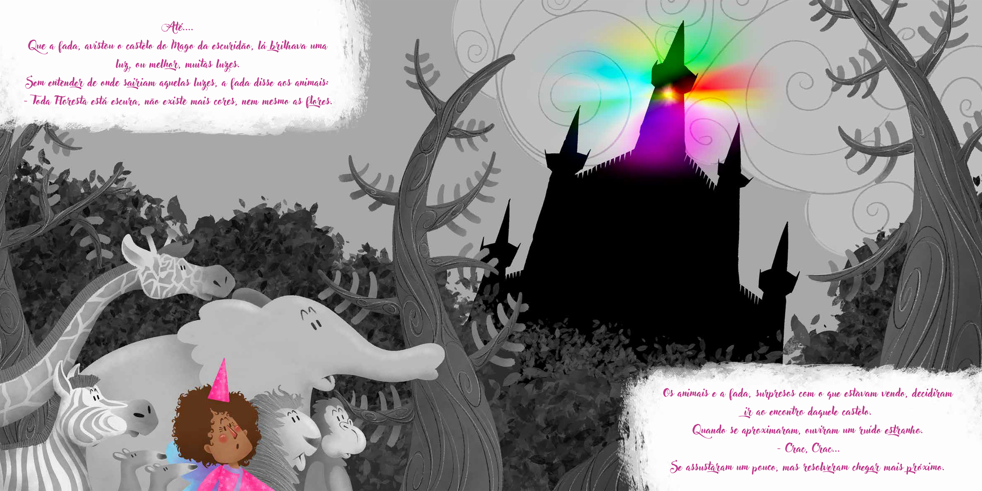 Livro O CASTELO DA ESCURIDÃO - Editora Versos e Cantos