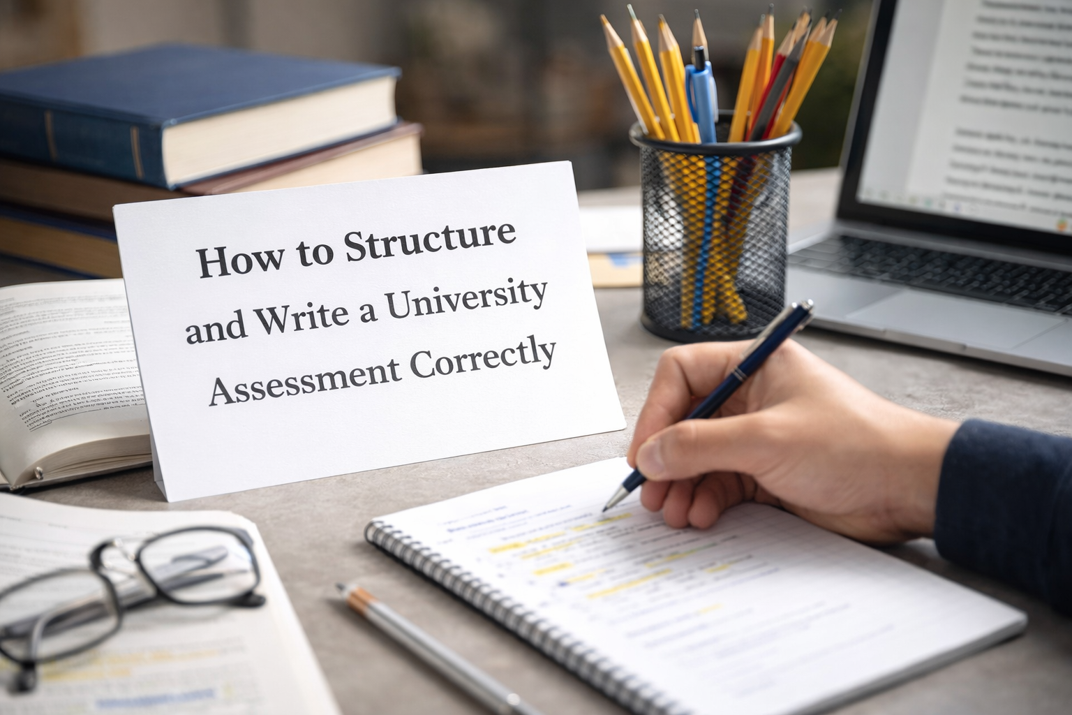 How to Structure and Write a University Assessment Correctly