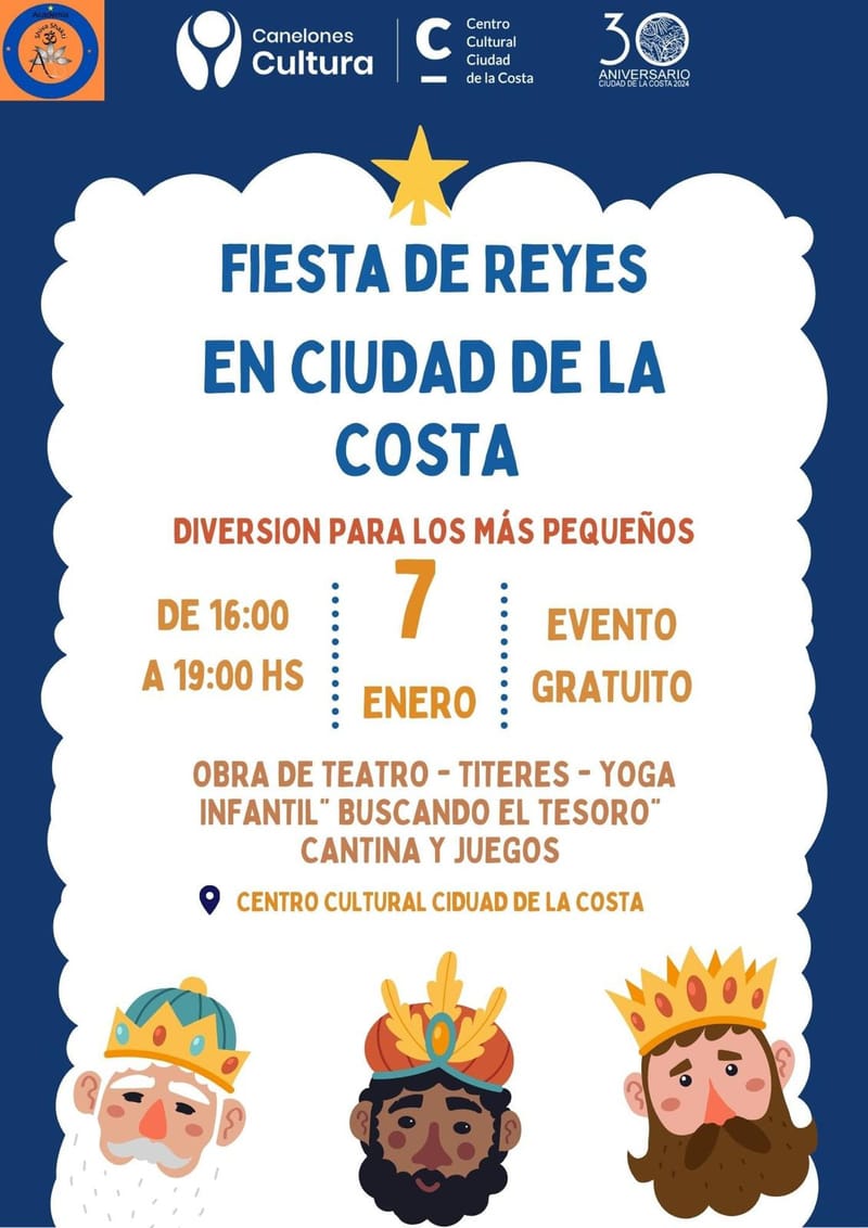 Fiesta de Reyes para Infancias