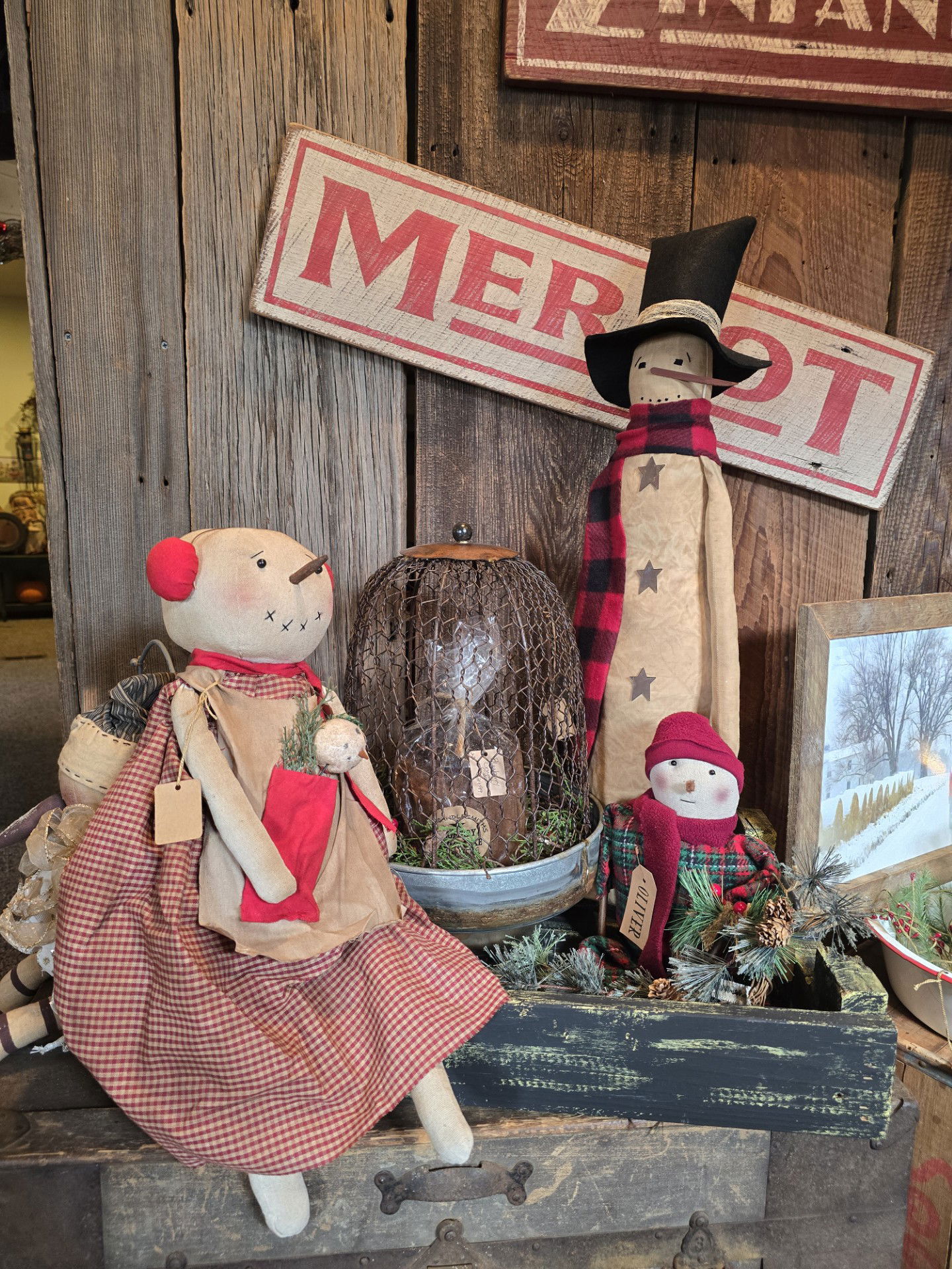 Maggie, Oliver and Slim Pete