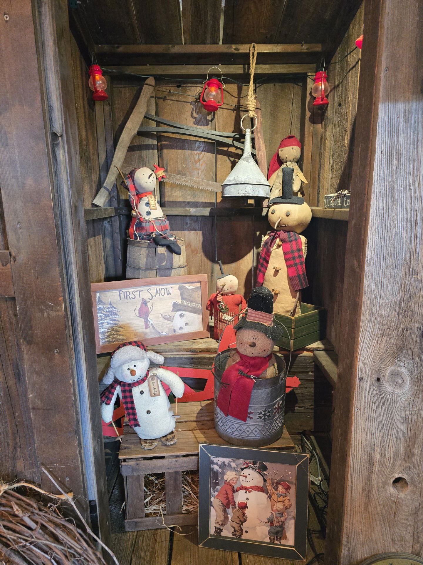 The Outhouse Snowmen