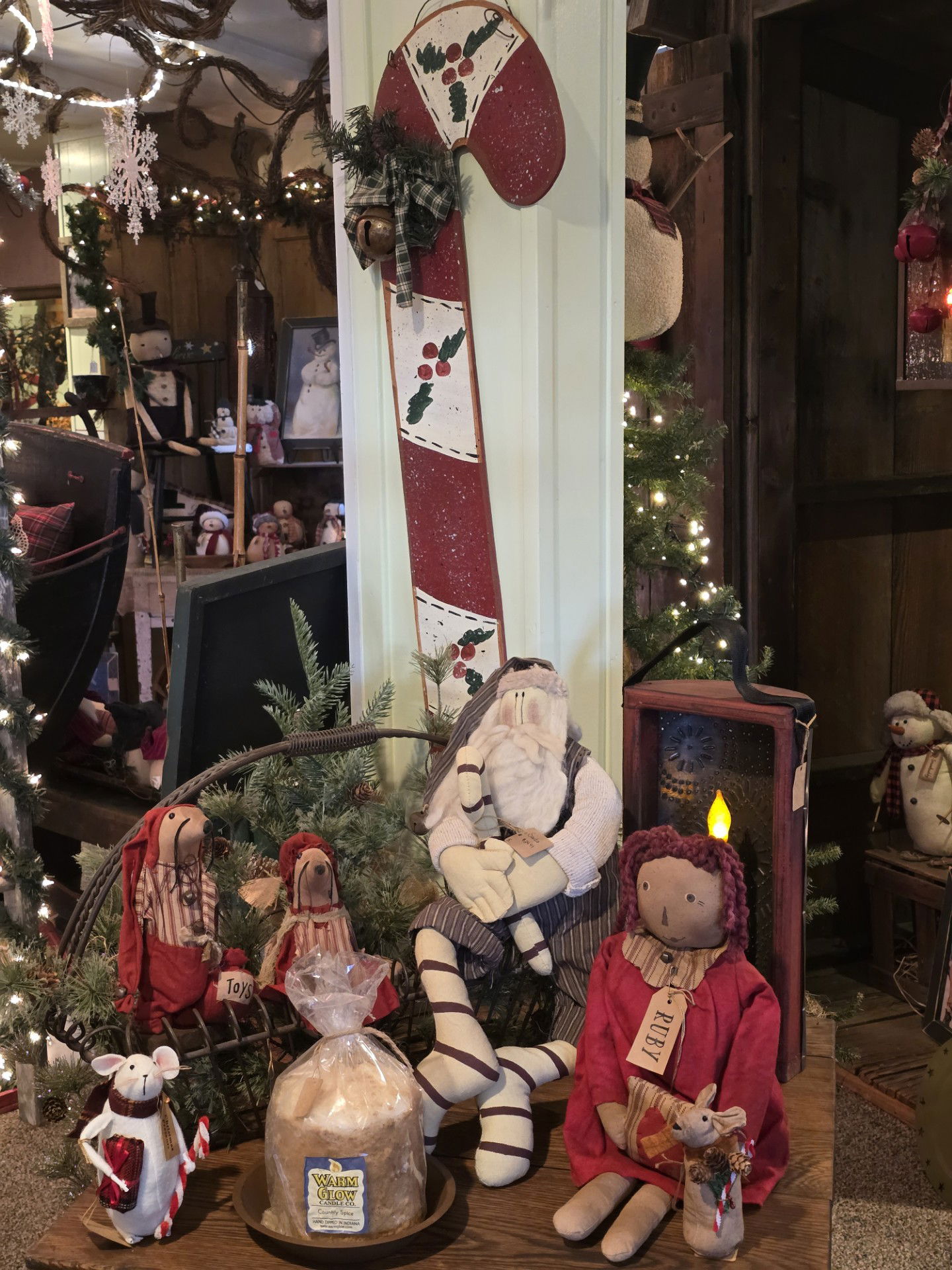 Santa and Ruby Vignette